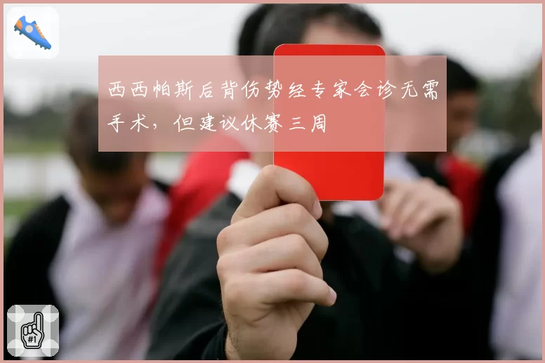 西西帕斯后背伤势经专家会诊无需手术,但建议休赛三周